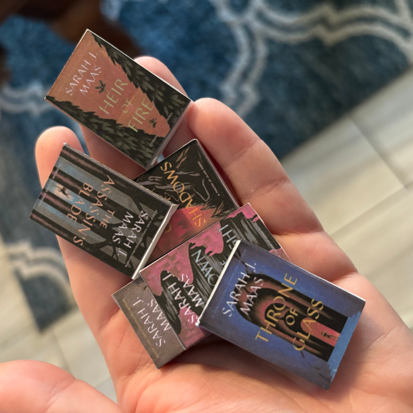 Acrylic mini book blanks NO COVER ART INCLUDED