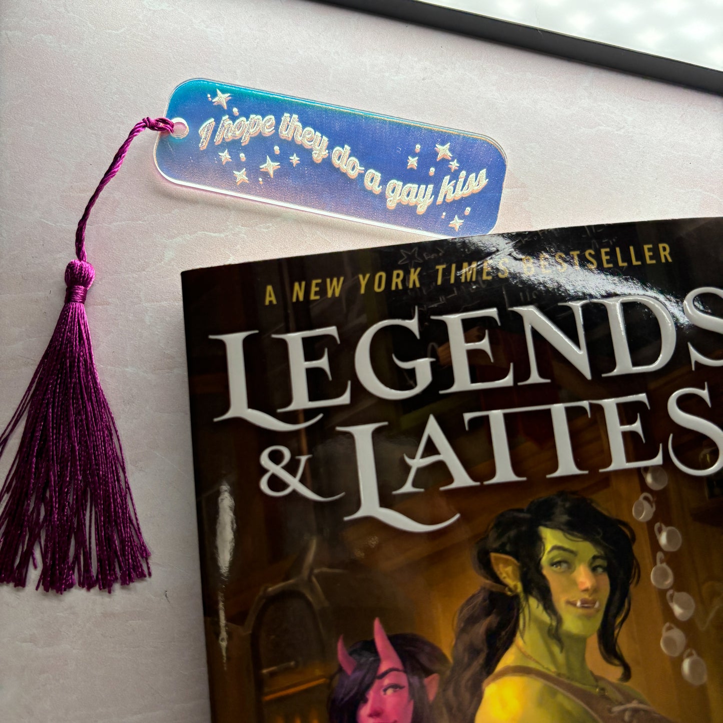I hope they do a gay kiss bookmark