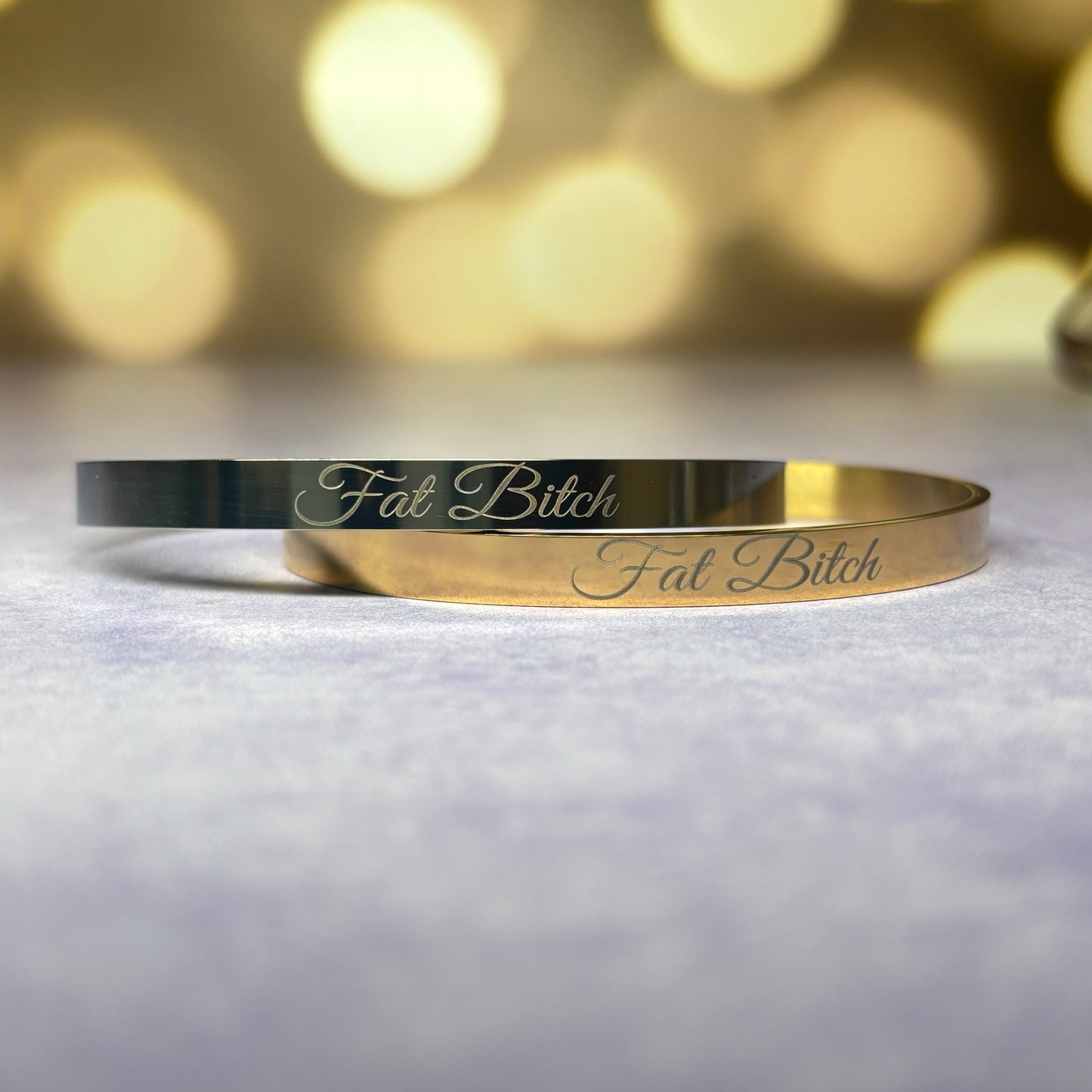 Fat Bitch bangle bracelet