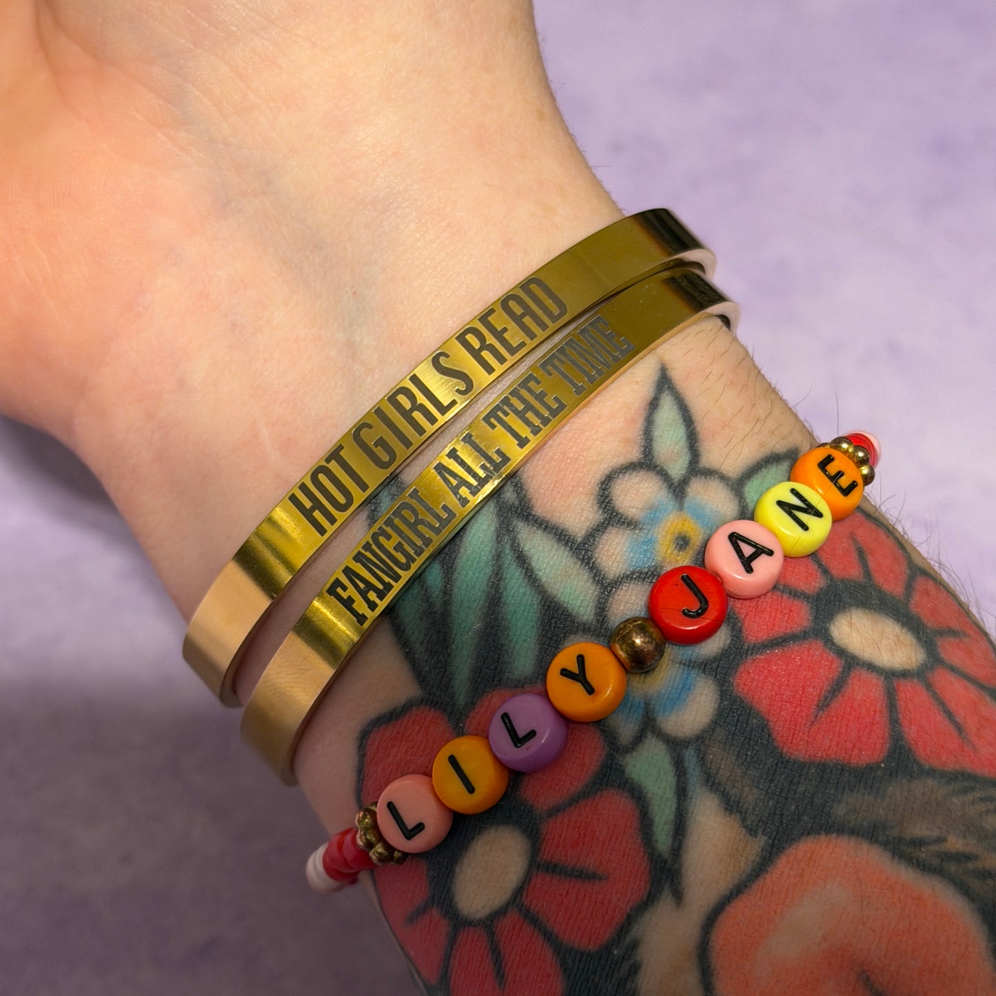 Hot Girls Read bracelet