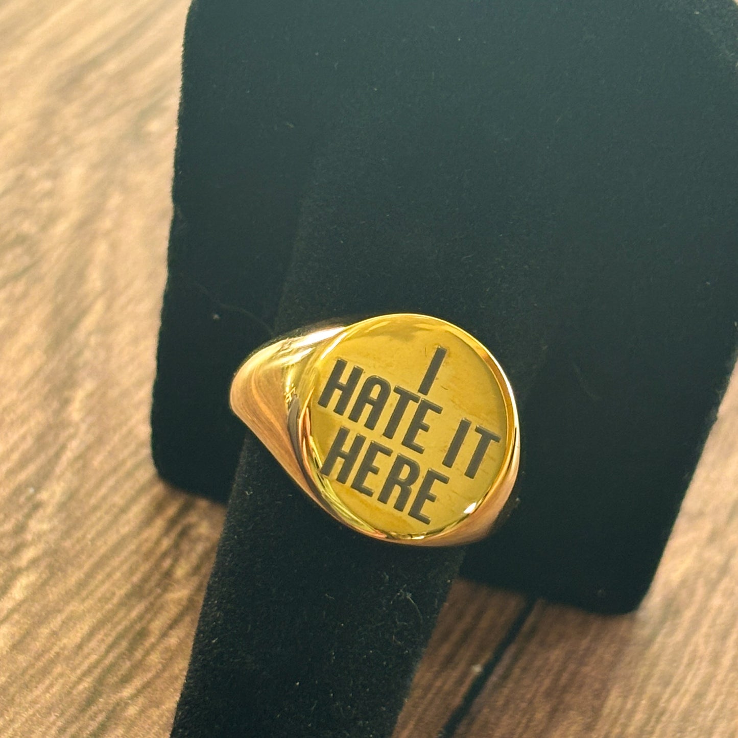 I HATE IT HERE rings