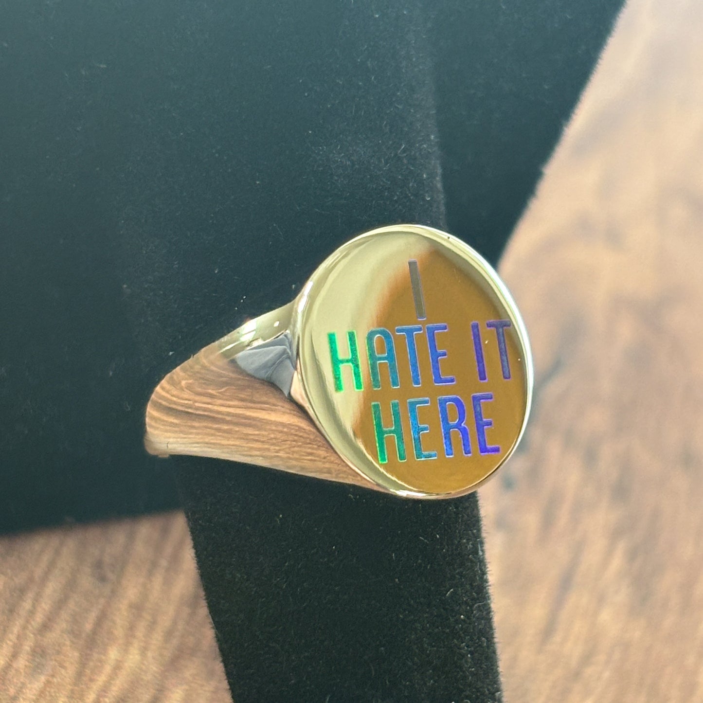 I HATE IT HERE rings