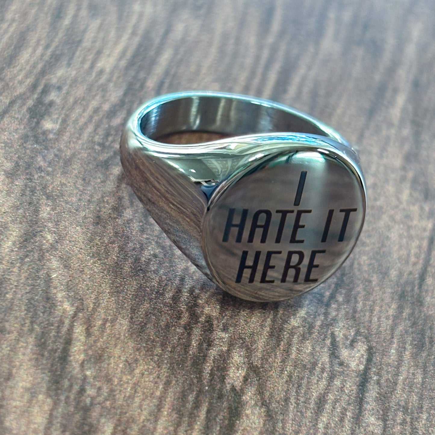 I HATE IT HERE rings