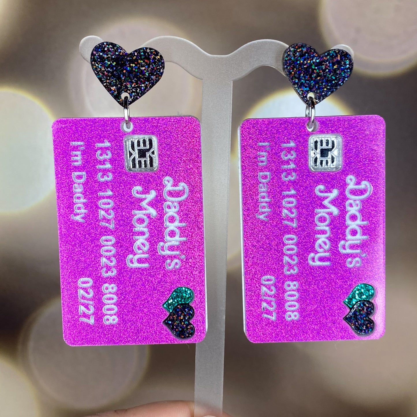 Daddy's Money Earrings