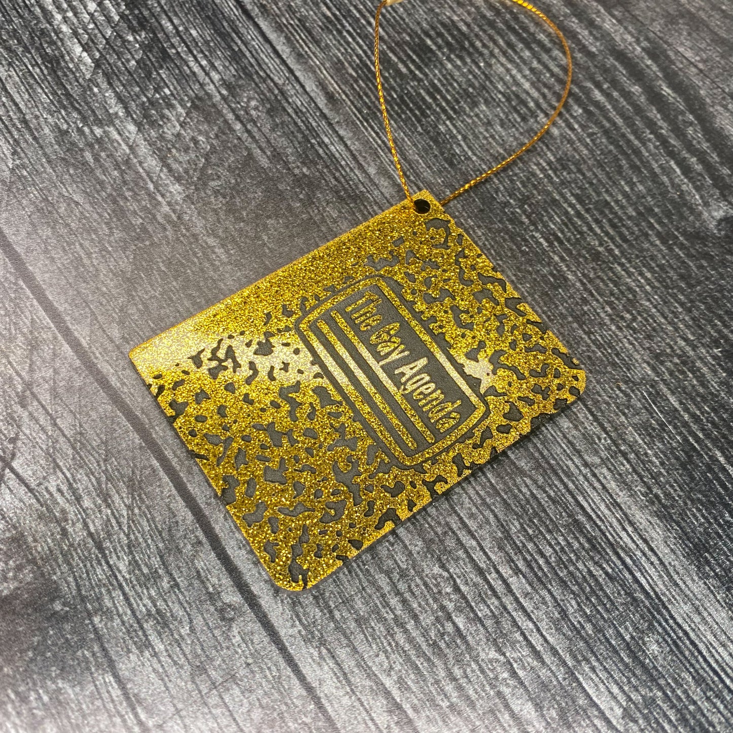 Gay agenda ornament