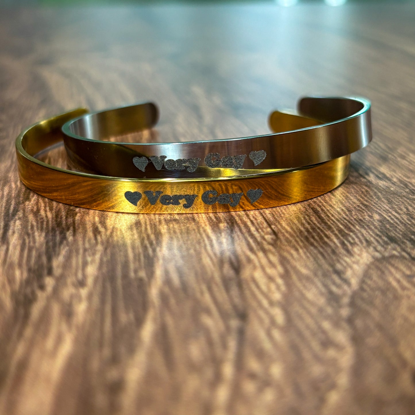 Very gay cuff bracelet
