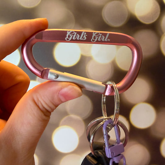 Girl’s Girl Carabiner/keychain