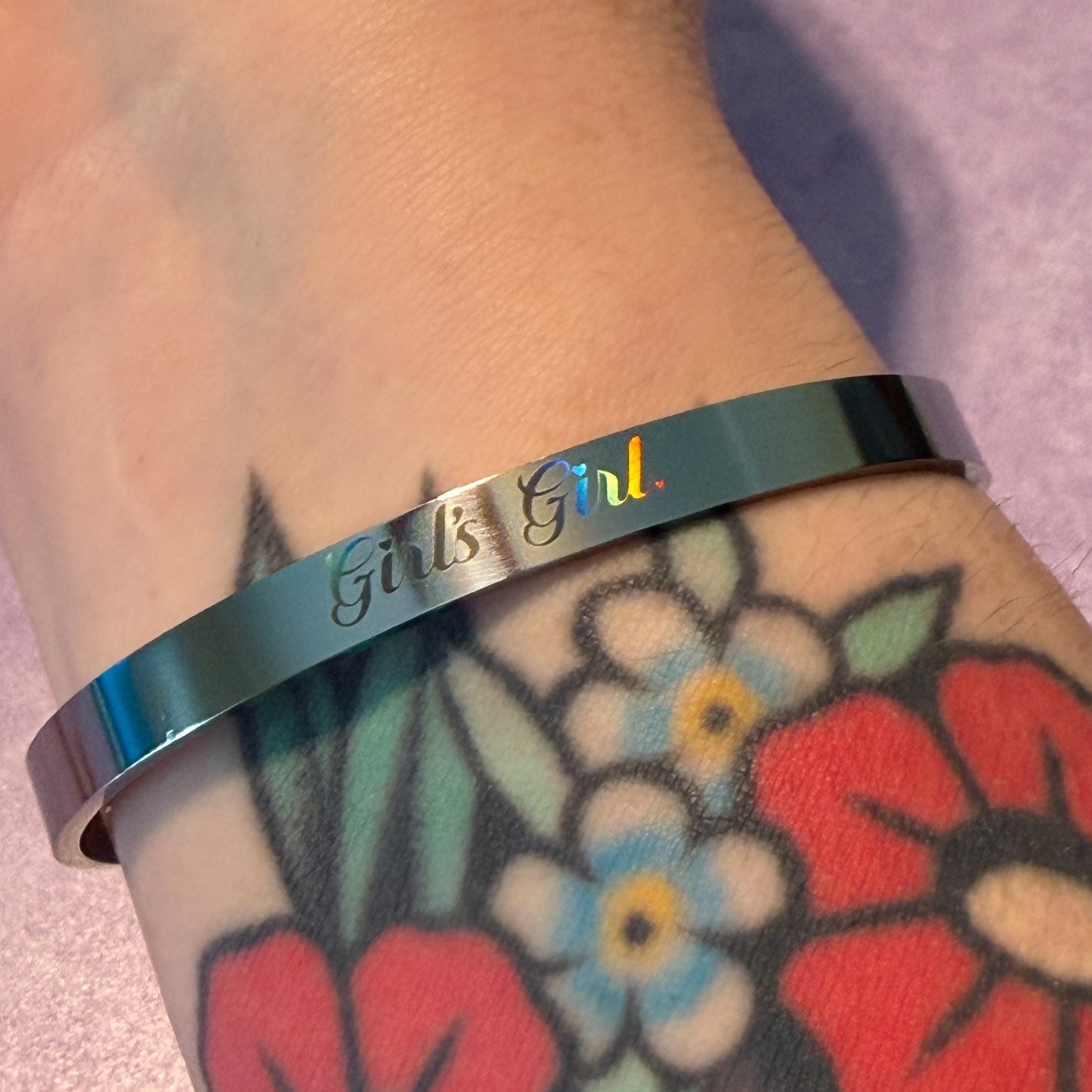 Girl’s Girl bangle bracelet