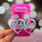 Yuri/Yaoi heart earrings