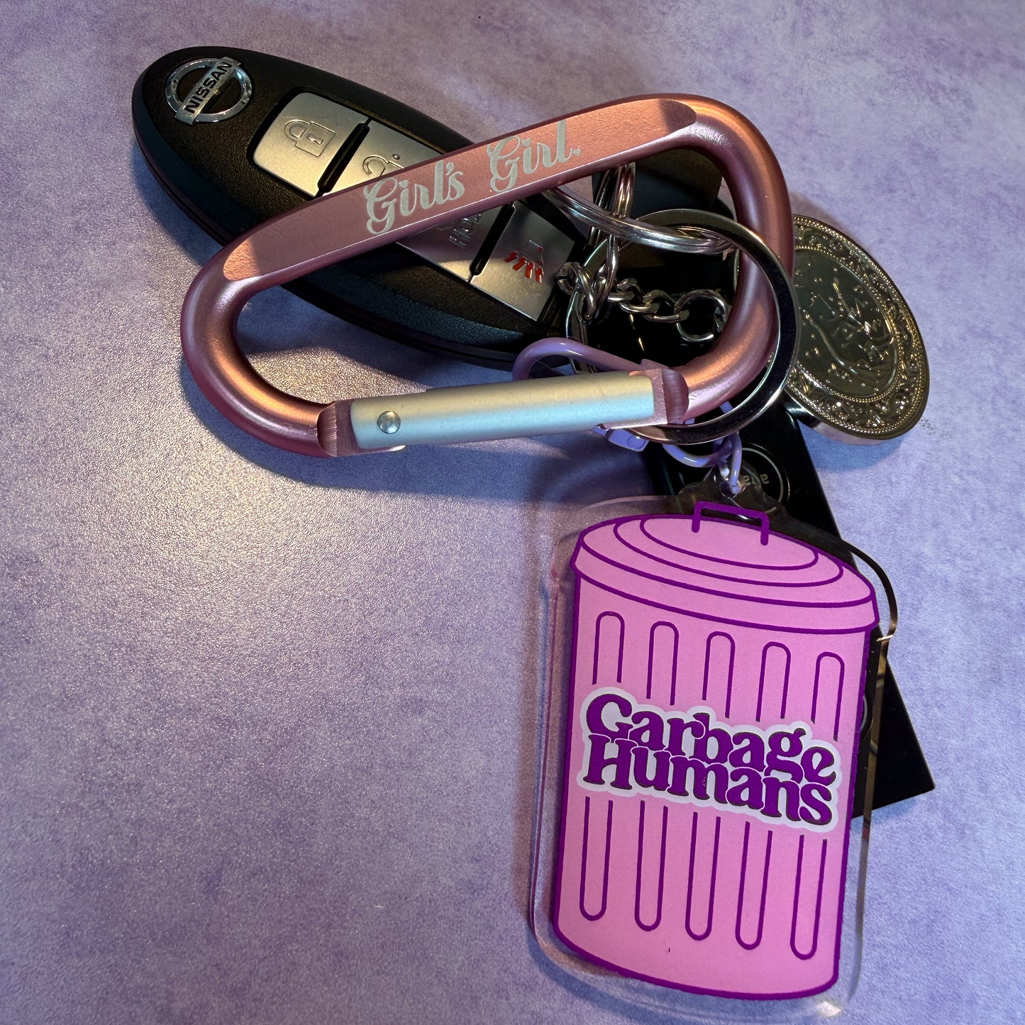 Girl’s Girl Carabiner/keychain