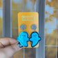 Jelly Ghost Outline Earrings