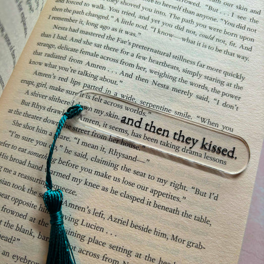Then they Kissed Bookmark