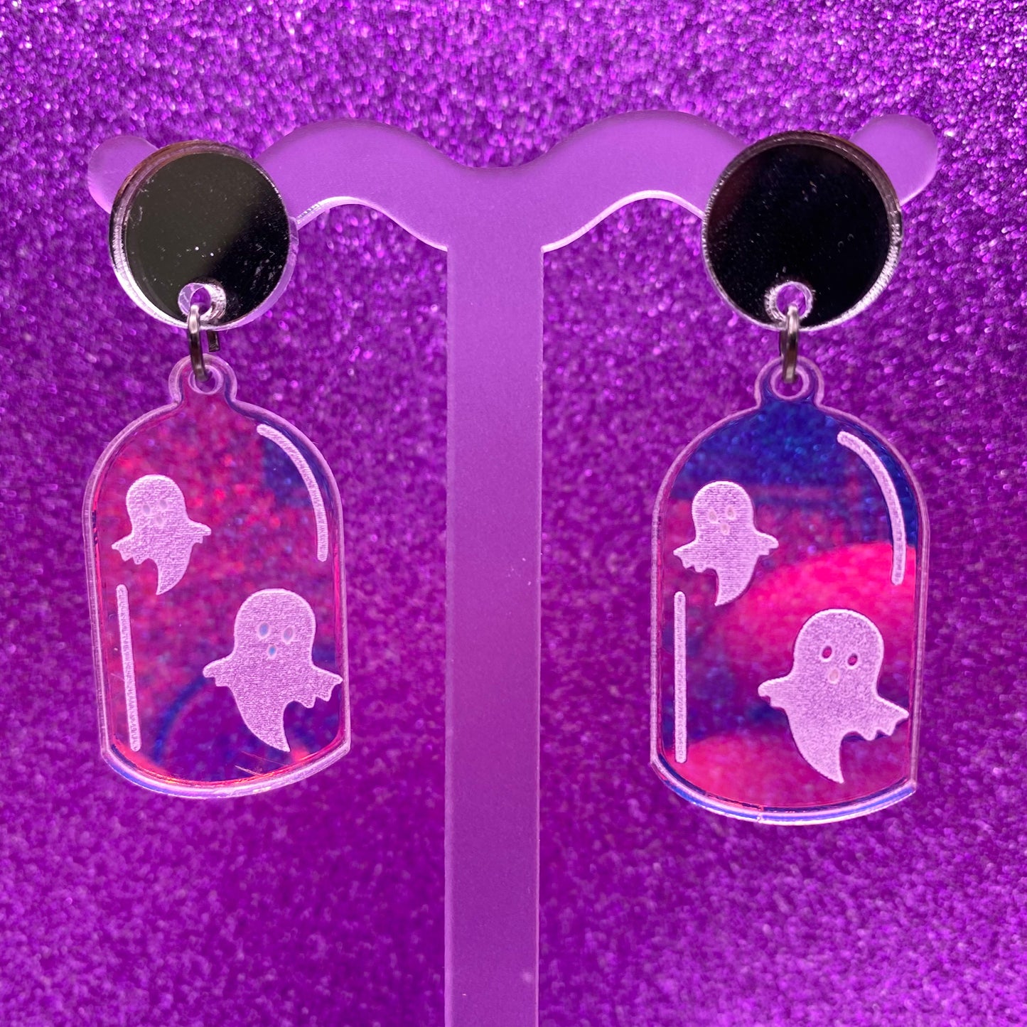 Iridescent Bell Jar Ghosties